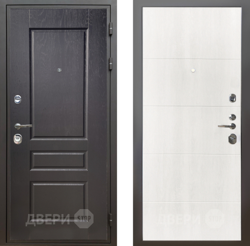 Входная металлическая Дверь Шелтер (SHELTER) Комфорт Дуб английский 7 Дуб филадельфия крем в Котельниках