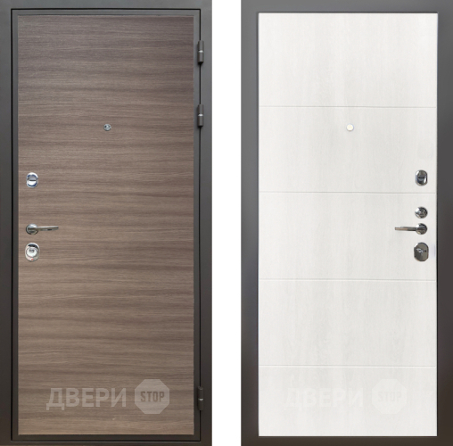 Входная металлическая Дверь Шелтер (SHELTER) Комфорт Дуб тоскано поперечный 7 Дуб филадельфия крем в Котельниках