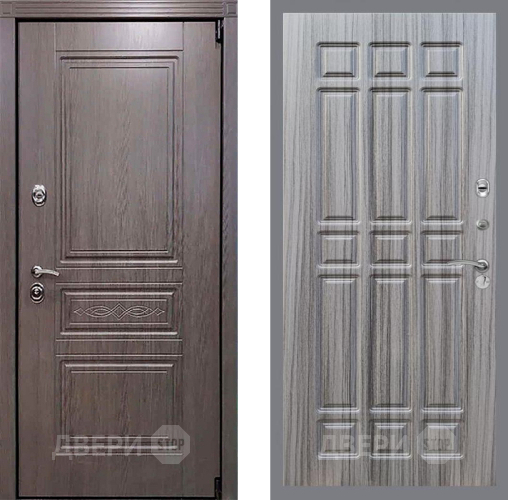 Входная металлическая Дверь Рекс (REX) Пренмиум-S FL-33 Сандал грей в Котельниках