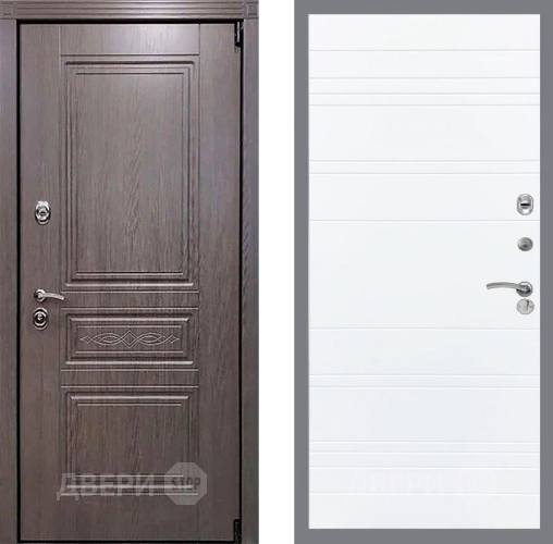 Входная металлическая Дверь Рекс (REX) Пренмиум-S Line Силк Сноу в Котельниках