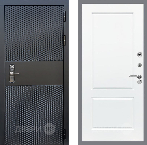 Входная металлическая Дверь Стоп БЛЭК CISA ФЛ-117 Силк Сноу в Котельниках