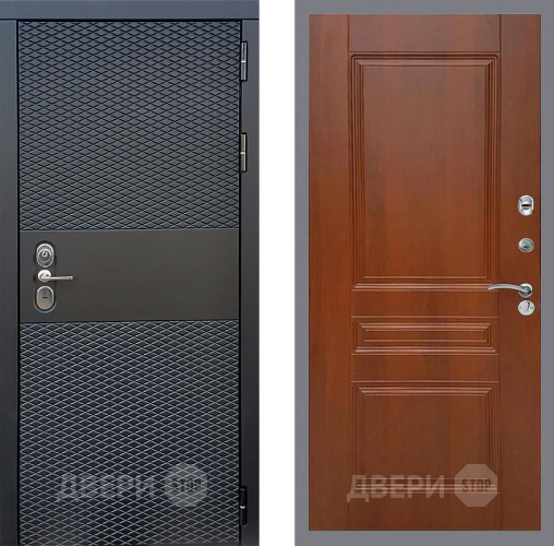 Входная металлическая Дверь Стоп БЛЭК CISA ФЛ-243 Итальянский орех в Котельниках