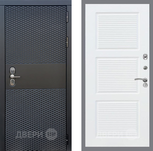 Дверь Стоп БЛЭК CISA ФЛ-1 Силк Сноу в Котельниках