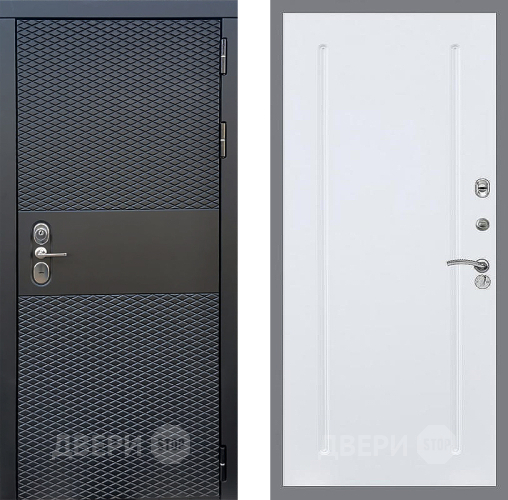 Дверь Стоп БЛЭК CISA ФЛ-68 Силк Сноу в Котельниках