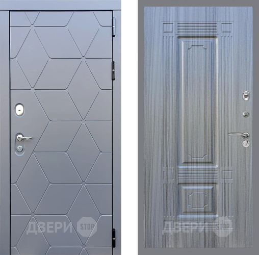 Входная металлическая Дверь Стоп КОСМО ФЛ-2 Сандал грей в Котельниках