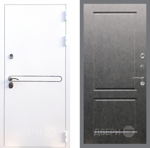 Входная металлическая Дверь Стоп Лайн Вайт ФЛ-117 Штукатурка графит в Котельниках