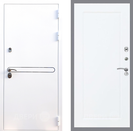 Входная металлическая Дверь Стоп Лайн Вайт ФЛ-119 Силк Сноу в Котельниках