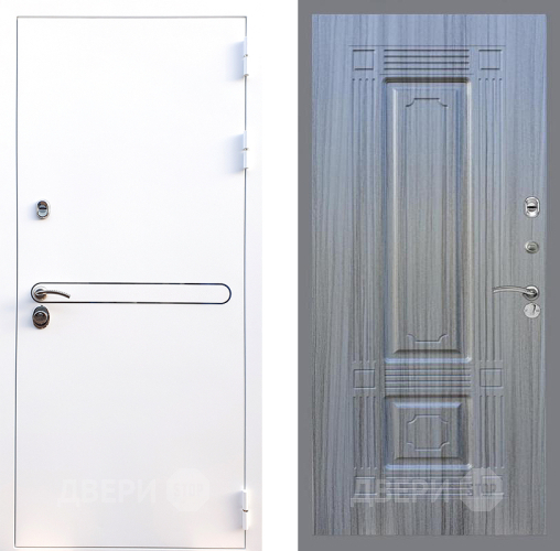Входная металлическая Дверь Стоп Лайн Вайт ФЛ-2 Сандал грей в Котельниках