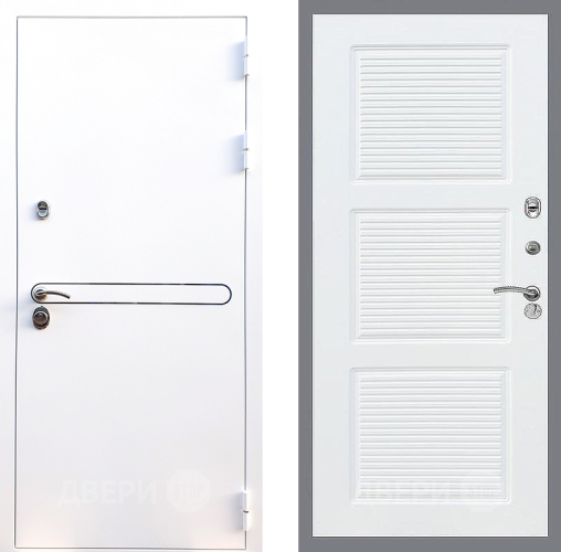 Входная металлическая Дверь Стоп Лайн Вайт ФЛ-1 Силк Сноу в Котельниках