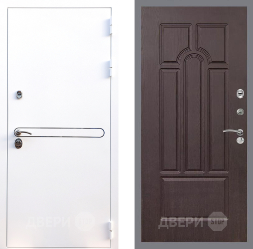 Входная металлическая Дверь Стоп Лайн Вайт ФЛ-58 Венге в Котельниках