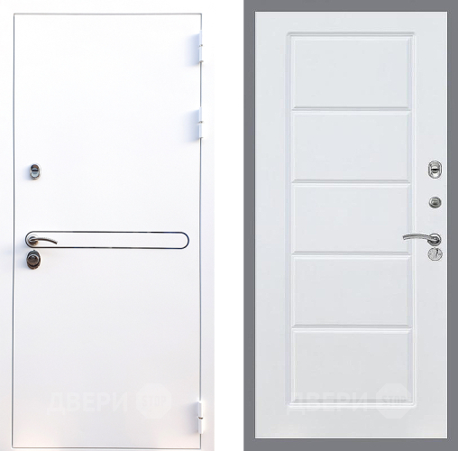 Входная металлическая Дверь Стоп Лайн Вайт ФЛ-39 Силк Сноу в Котельниках