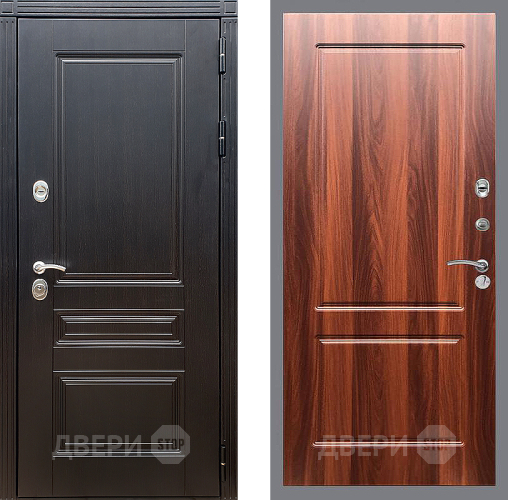 Входная металлическая Дверь Стоп МЕГАПОЛИС ФЛ-117 Итальянский орех в Котельниках