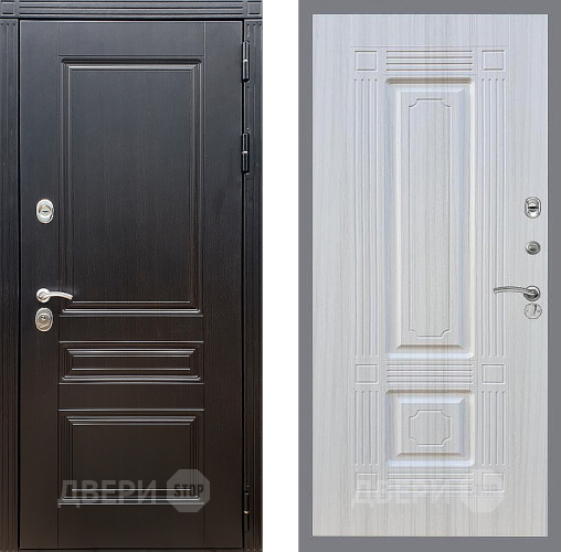 Входная металлическая Дверь Стоп МЕГАПОЛИС ФЛ-2 Сандал белый в Котельниках