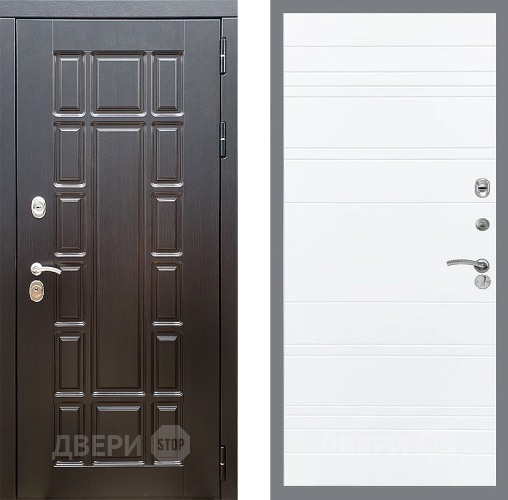 Входная металлическая Дверь Стоп НЬЮ ЙОРК Лайн Силк Сноу в Котельниках