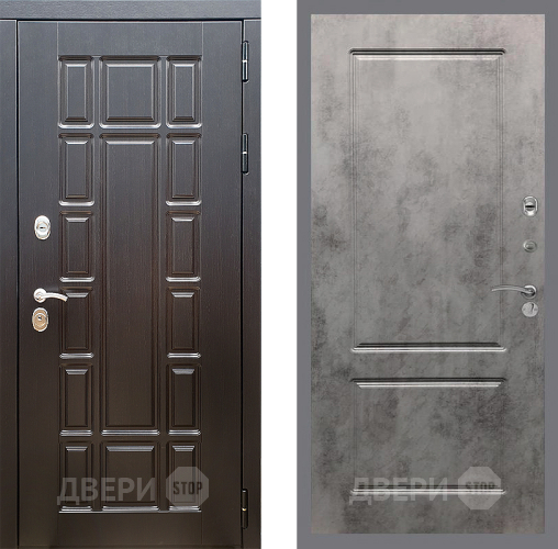 Дверь Стоп НЬЮ ЙОРК ФЛ-117 Бетон темный в Котельниках