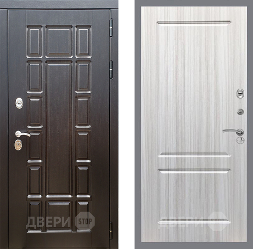 Входная металлическая Дверь Стоп НЬЮ ЙОРК ФЛ-117 Сандал белый в Котельниках