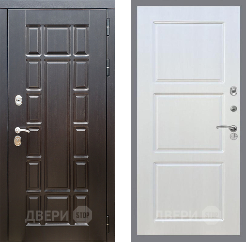 Входная металлическая Дверь Стоп НЬЮ ЙОРК ФЛ-3 Лиственница беж в Котельниках