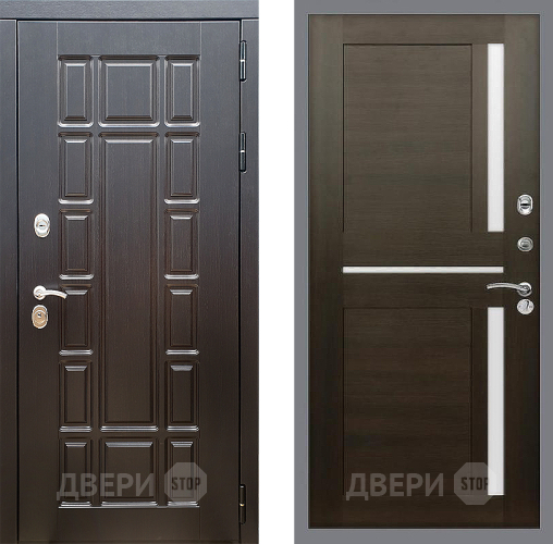Входная металлическая Дверь Стоп НЬЮ ЙОРК СБ-18 Венге в Котельниках