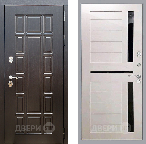 Входная металлическая Дверь Стоп НЬЮ ЙОРК СБ-18 Лиственница беж в Котельниках