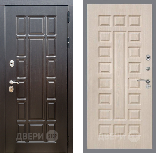 Входная металлическая Дверь Стоп НЬЮ ЙОРК ФЛ-183 Беленый дуб в Котельниках