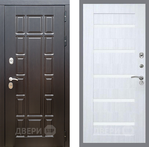 Входная металлическая Дверь Стоп НЬЮ ЙОРК СБ-14 Сандал белый в Котельниках