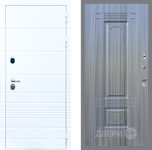 Входная металлическая Дверь Стоп ТРЕНДО ФЛ-2 Сандал грей в Котельниках