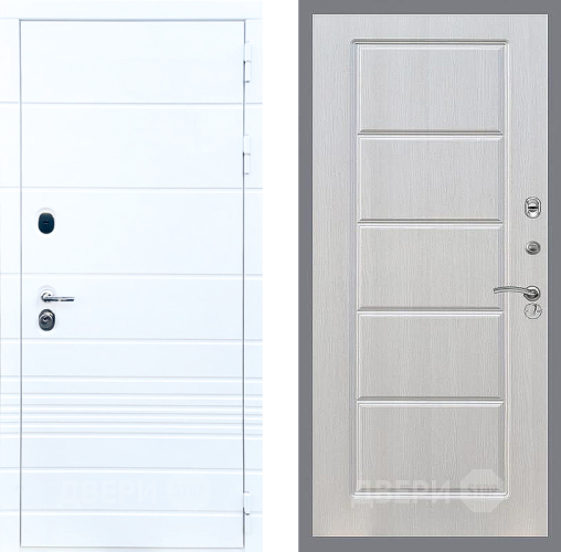 Входная металлическая Дверь Стоп ТРЕНДО ФЛ-39 Лиственница беж в Котельниках