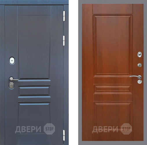 Входная металлическая Дверь Стоп ПЛАТИНУМ ФЛ-243 Итальянский орех в Котельниках