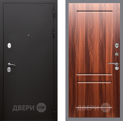Входная металлическая Дверь Стоп КЛАССИК Шагрень ФЛ-117 Итальянский орех в Котельниках