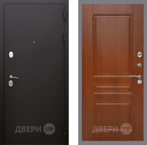 Входная металлическая Дверь Стоп КЛАССИК Шагрень ФЛ-243 Итальянский орех в Котельниках