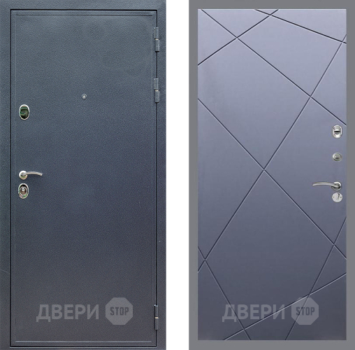 Входная металлическая Дверь Стоп СИЛЬВЕР ФЛ-291 Силк титан в Котельниках