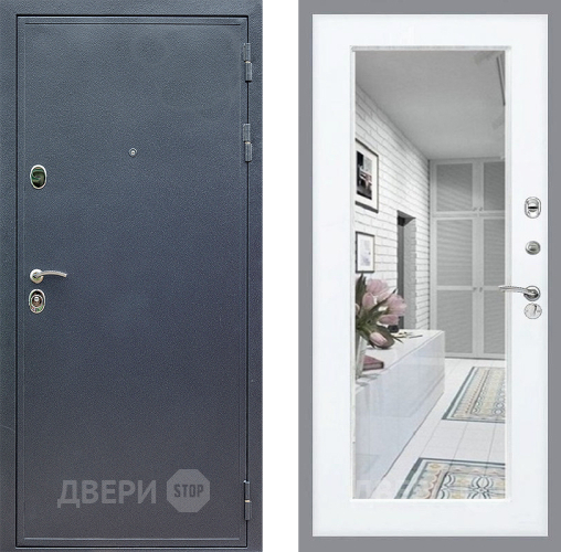 Дверь Стоп СИЛЬВЕР Зеркало Силк Сноу в Котельниках