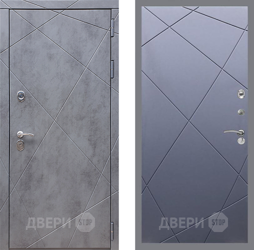 Входная металлическая Дверь Стоп Лучи ФЛ-291 Силк титан в Котельниках