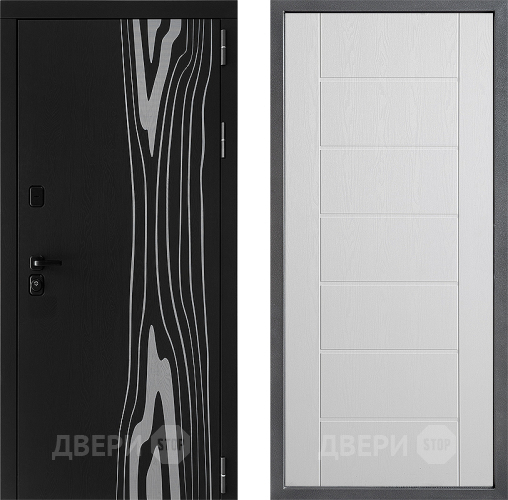 Дверь Дверной континент ДК-12 ФЛ-Лайн Белое дерево в Котельниках