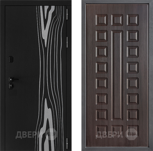 Входная металлическая Дверь Дверной континент ДК-12 ФЛ-183 Венге в Котельниках