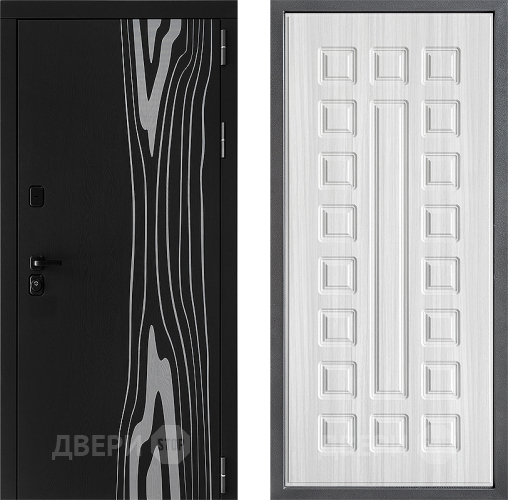 Входная металлическая Дверь Дверной континент ДК-12 ФЛ-183 Сандал белый в Котельниках