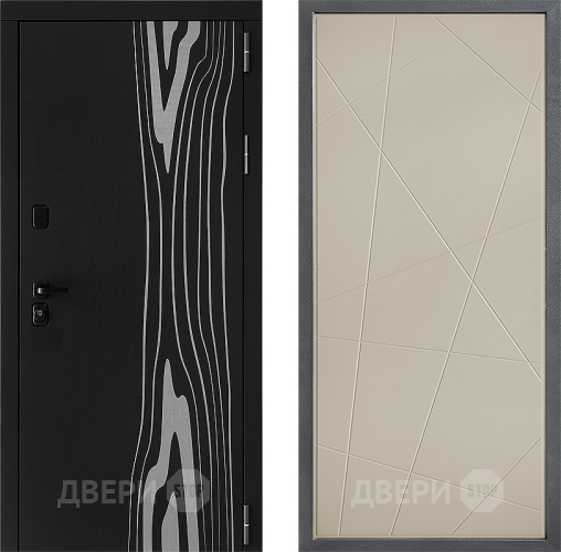 Входная металлическая Дверь Дверной континент ДК-12 ФЛ-655 Капучино в Котельниках