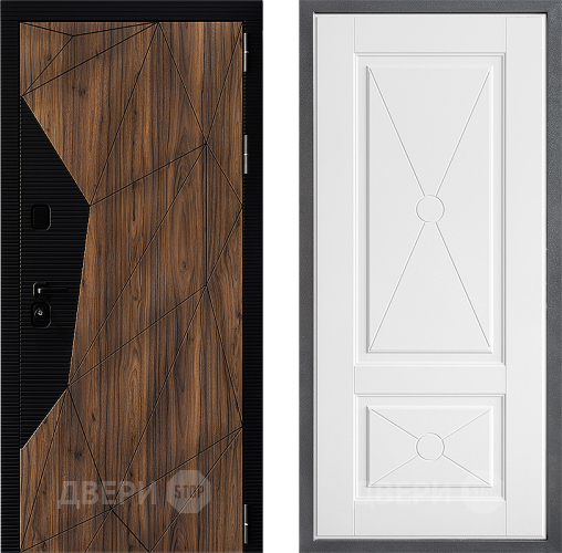 Входная металлическая Дверь Дверной континент ДК-11 ФЛ-617 Софт милк в Котельниках