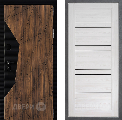 Входная металлическая Дверь Дверной континент ДК-11 ФЛ-49 Сосна белая в Котельниках