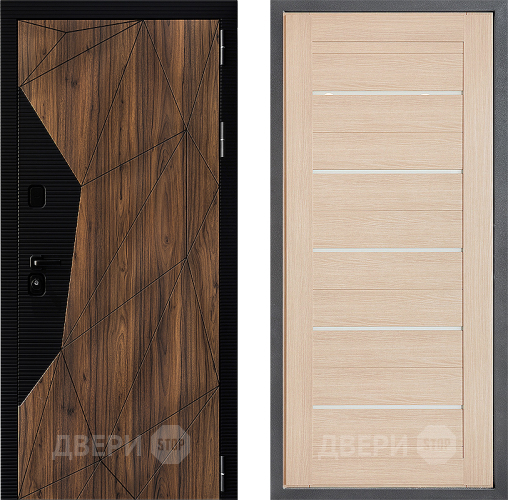 Входная металлическая Дверь Дверной континент ДК-11 ФЛ-46 Капучино в Котельниках