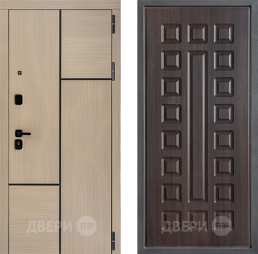 Входная металлическая Дверь Дверной континент ДК-14 ФЛ-183 Венге в Котельниках