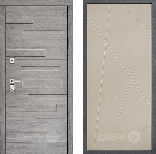 Входная металлическая Дверь Дверной континент ДК-10 ФЛ-655 Капучино в Котельниках