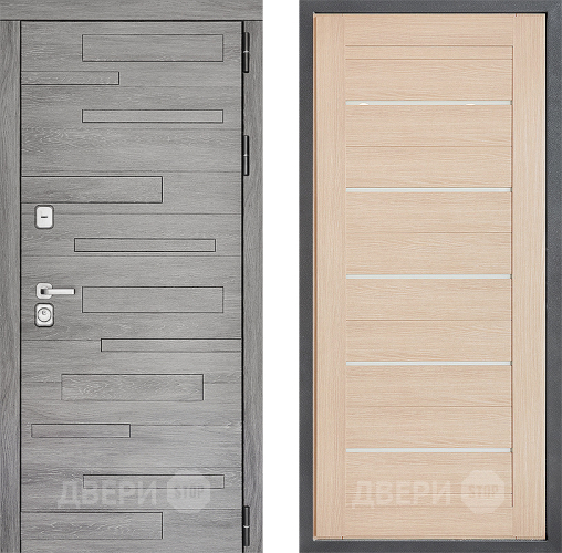 Входная металлическая Дверь Дверной континент ДК-10 ФЛ-46 Капучино в Котельниках