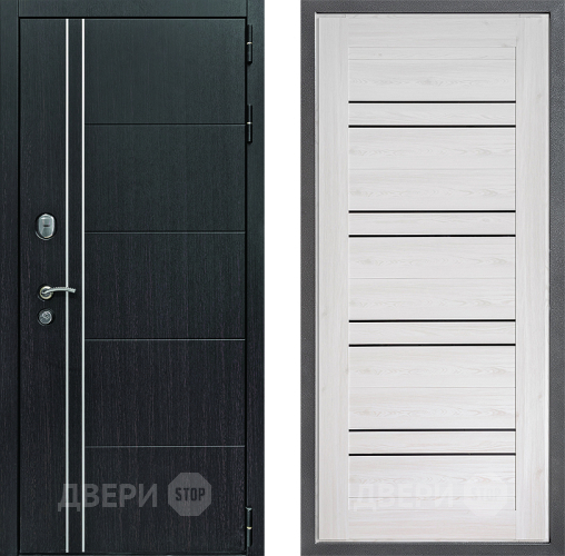 Входная металлическая Дверь Дверной континент Теплолюкс Дизайн ФЛ-49 Сосна белая в Котельниках