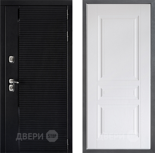 Входная металлическая Дверь Дверной континент ДК-1 ФЛ-243 Альберо Браш серебро в Котельниках