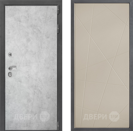 Входная металлическая Дверь Дверной континент ДК-3/743 ФЛ-655 Капучино в Котельниках