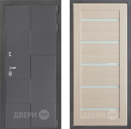 Входная металлическая Дверь Дверной континент ДК-3/606 ФЛ-47 Капучино в Котельниках