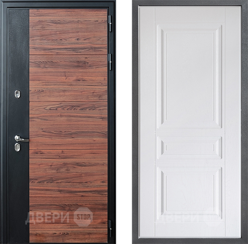 Дверь Дверной континент ДК-15 Красное Дерево ТЕРМО ФЛ-243 Альберо Браш серебро в Котельниках