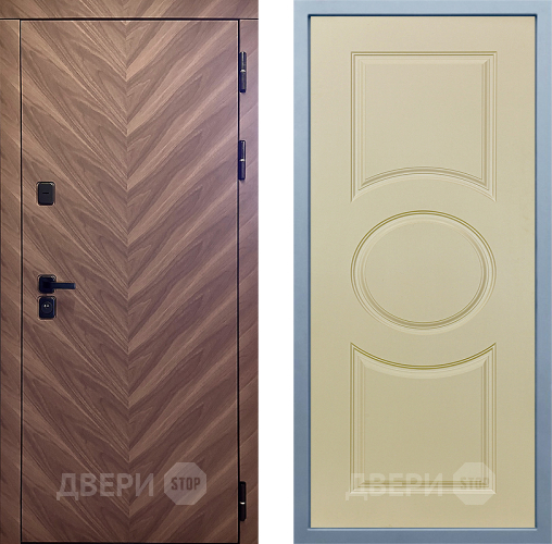 Входная металлическая Дверь Дива МД-98 Д-8 Шампань в Котельниках