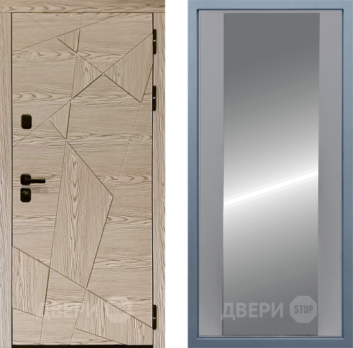 Дверь Дива МД-97/1 Д-15 Зеркало Силк Маус в Котельниках